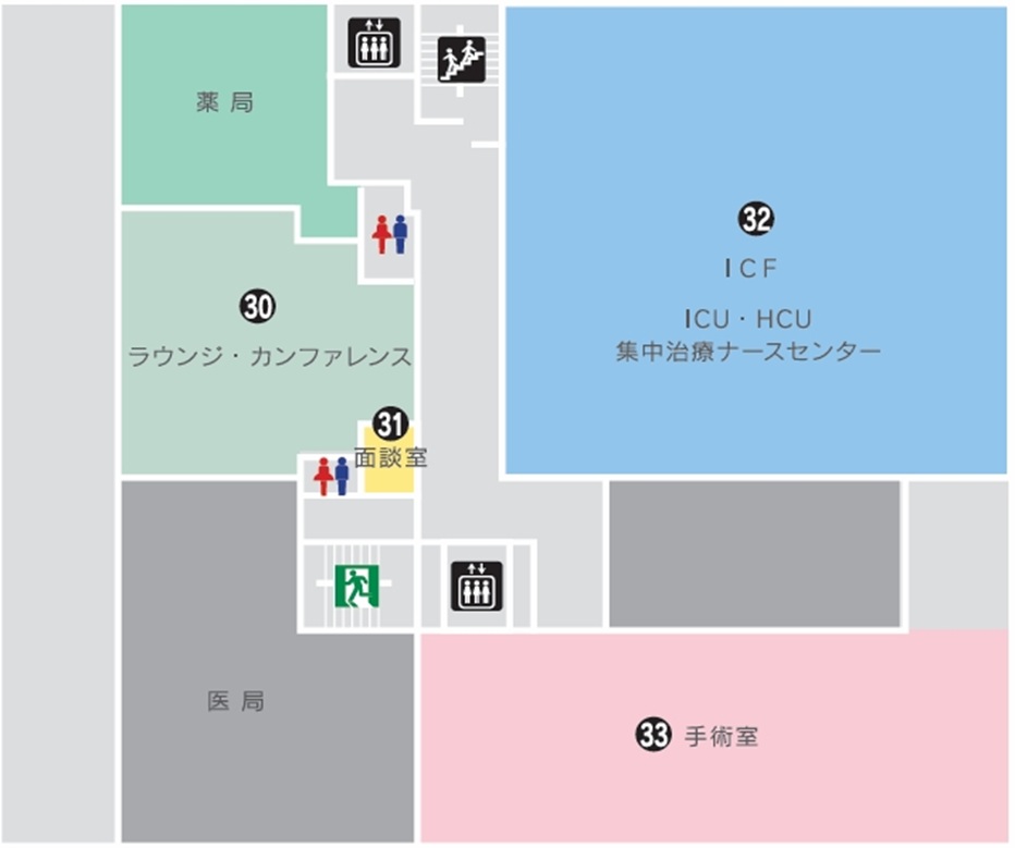 病院平面